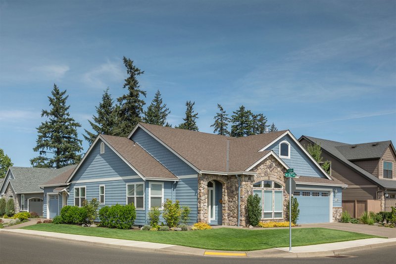 Home Plan - Exterior - Front Elevation 3 for Traditional House Plan #48-273 - 3 bed, 2 bath