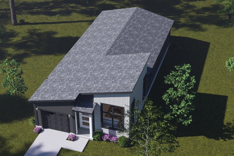 Home Plan - Exterior - Other Elevation 5 for Modern House Plan #513-2495 - 3 bed, 2 bath