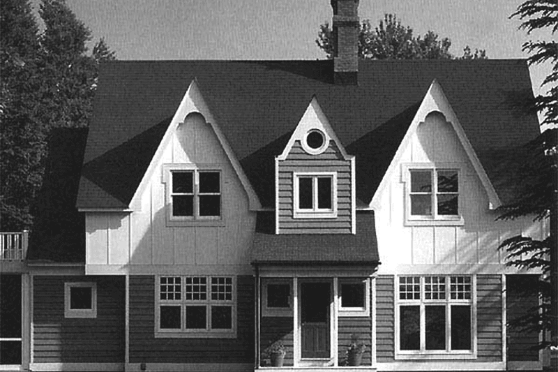 Dream House Plan - Victorian Exterior - Front Elevation Plan #976-1