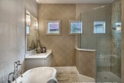 Mediterranean Style House Plan - 3 Beds 3.5 Baths 3648 Sq/Ft Plan #930-449 
