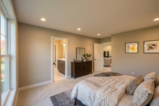 Interior - Master Bedroom 1 for Craftsman House Plan #51-1515 - 3 bed, 2.5 bath
