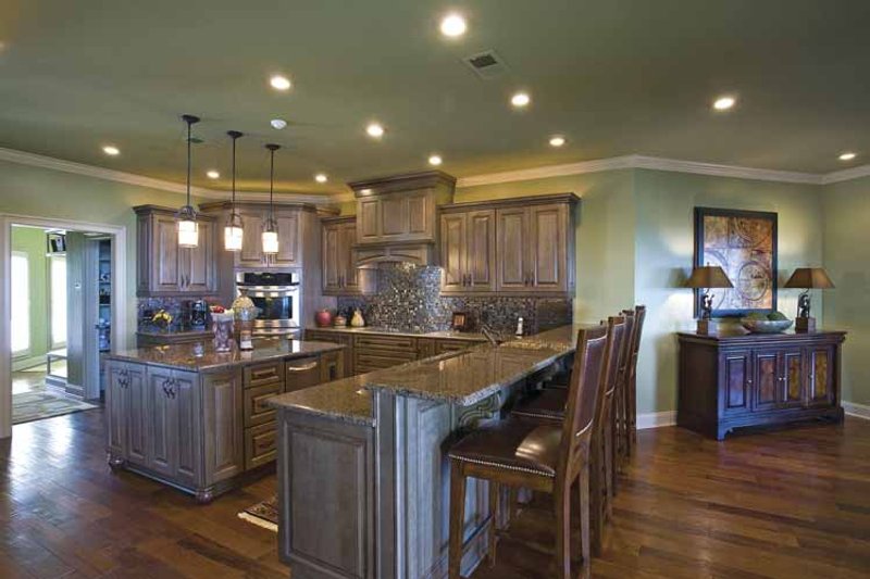 Architectural House Design - Interior - Kitchen 2 for Traditional House Plan #17-3302 - 4 bed, 4.5 bath