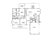 Country Style House Plan - 4 Beds 3.5 Baths 3005 Sq/Ft Plan #17-3216 