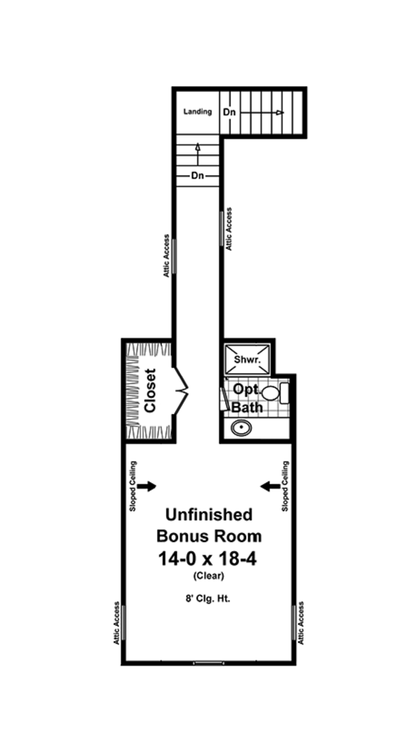 Home Plan - European Floor Plan - Other Floor Plan #21-439