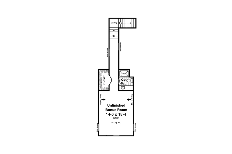 Architectural House Design - Floor Plan - Other Floor for European House Plan #21-439 - 4 bed, 2.5 bath