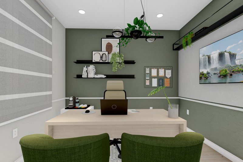House Design - Interior - Other 1 for Ranch House Plan #1060-9 - 5 bed, 3 bath