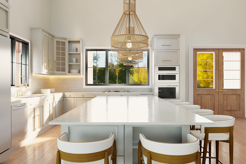 House Plan Design - Interior - Kitchen 1 for Barndominium House Plan #1064-430 - 3 bed, 2.5 bath
