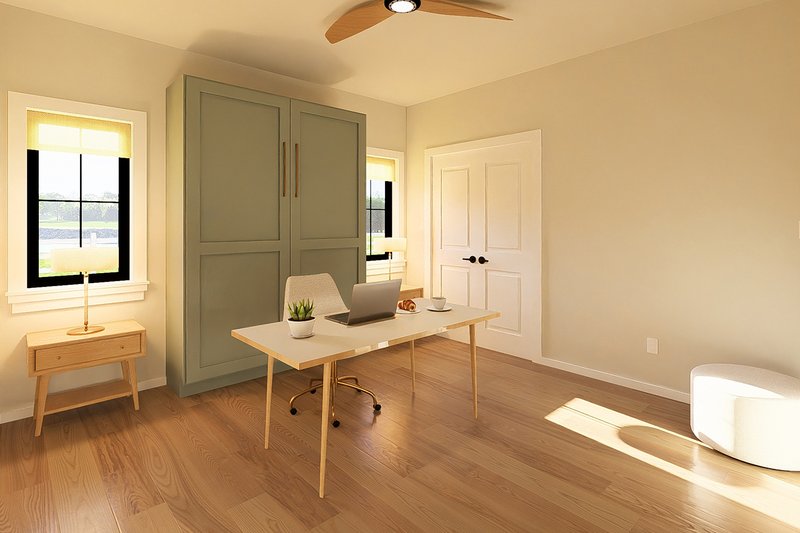 Architectural House Design - Interior - Other 1 for Farmhouse House Plan #126-310 - 3 bed, 2.5 bath