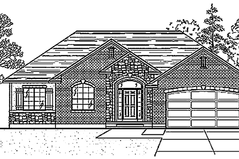 Home Plan - Traditional Exterior - Front Elevation Plan #945-9