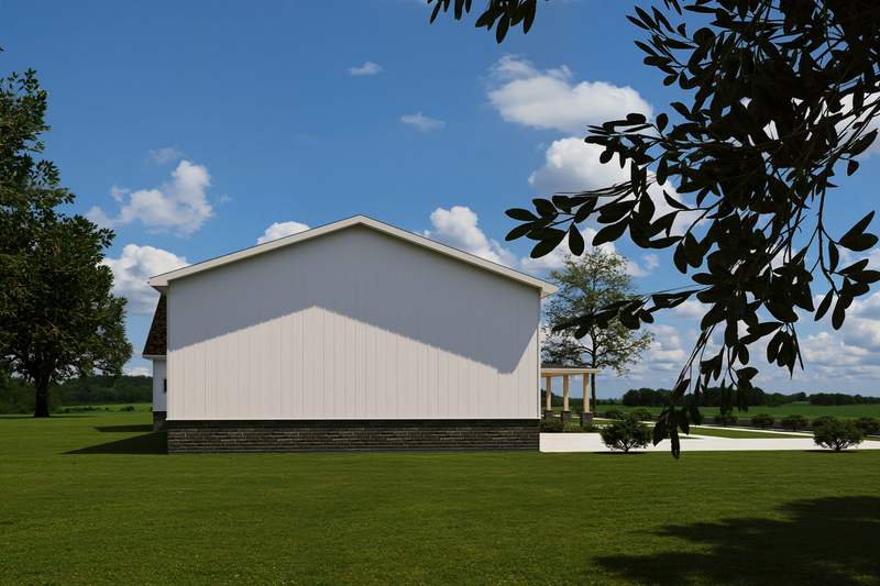 House Plan Design - Exterior - Other Elevation for Barndominium House Plan #1112-23 - 3 bed, 2.5 bath