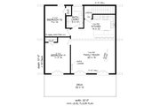 Beach Style House Plan - 2 Beds 1 Baths 1127 Sq/Ft Plan #932-826 