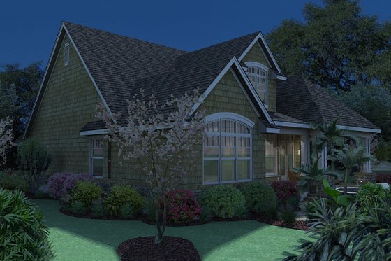 Exterior - Other Elevation 1 for Traditional House Plan #120-166 - 3 bed, 2.5 bath