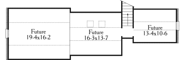 Traditional Floor Plan - Other Floor Plan #406-184