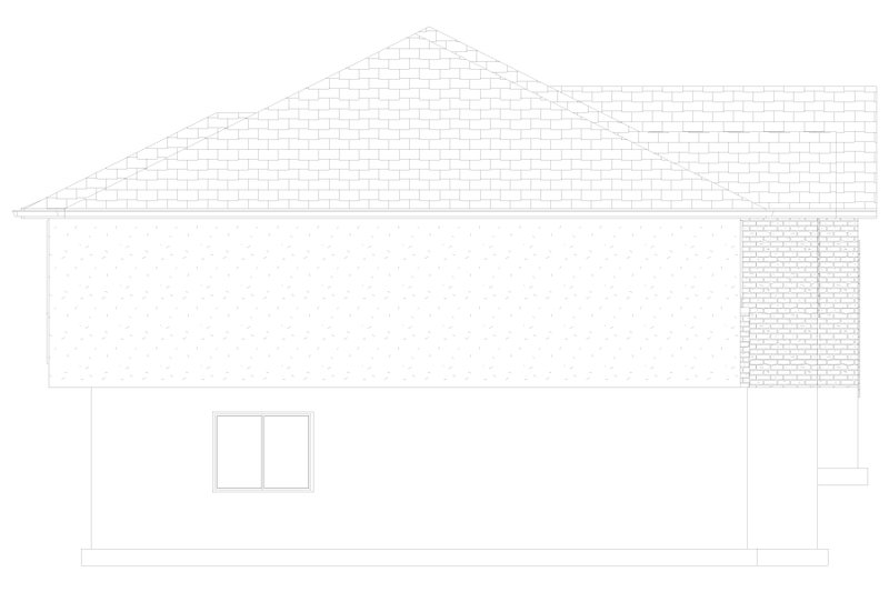 Architectural House Design - Exterior - Other Elevation for Traditional House Plan #1060-429 - 3 bed, 2 bath