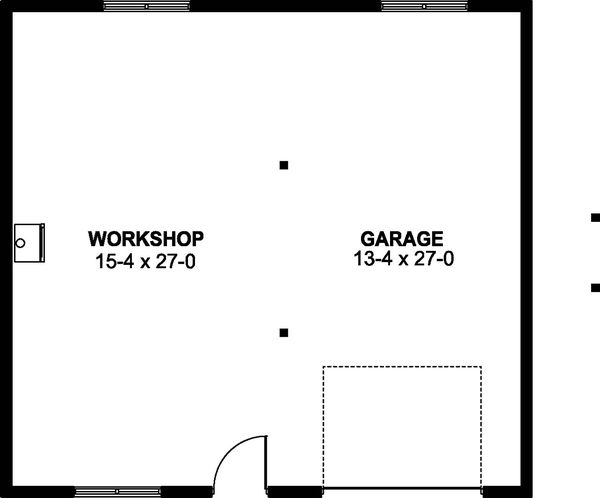 Dream House Plan - Farmhouse Floor Plan - Main Floor Plan #126-206