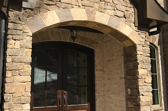 Exterior - Front Elevation 4 for Country House Plan #437-81 - 4 bed, 4.5 bath