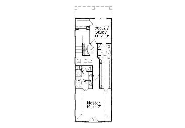 Traditional Floor Plan - Other Floor Plan #411-735
