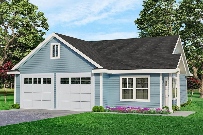 House Plan Design - Traditional Exterior - Front Elevation Plan #124-790