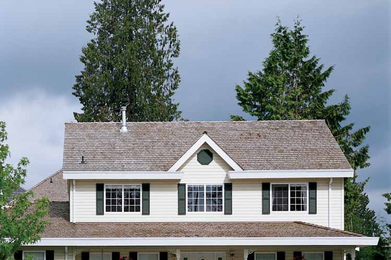 Home Plan - Exterior - Front Elevation 4 for Victorian House Plan #47-768 - 4 bed, 2.5 bath