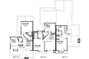 Craftsman Style House Plan - 1 Beds 2.5 Baths 4470 Sq/Ft Plan #320-334 
