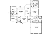 European Style House Plan - 3 Beds 2 Baths 2765 Sq/Ft Plan #81-1199 
