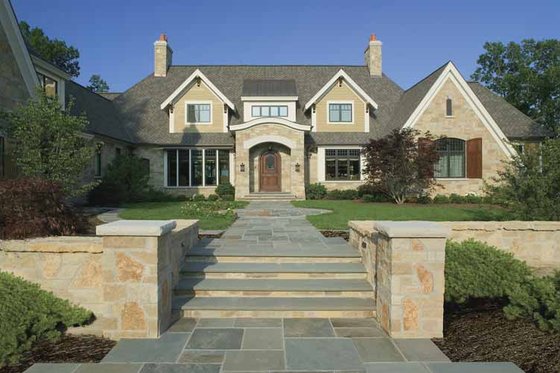 Exterior - Front Elevation 6 for Country House Plan #928-183 - 3 bed, 3 bath