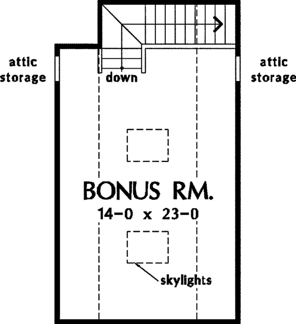 House Design - Country Floor Plan - Upper Floor Plan #929-259