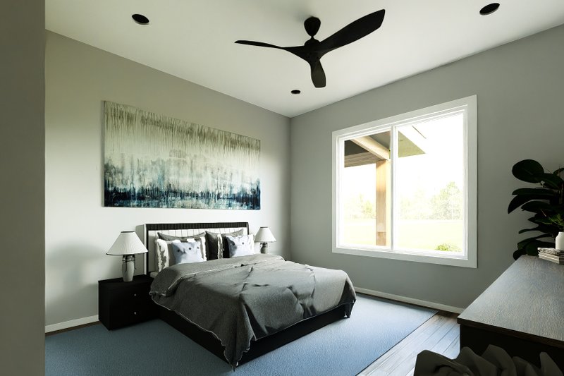 House Blueprint - Interior - Bedroom for Barndominium House Plan #1064-455 - 3 bed, 2.5 bath