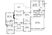 Country Style House Plan - 3 Beds 2 Baths 1879 Sq/Ft Plan #929-377 