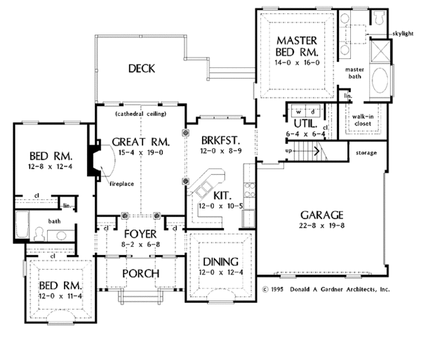 Dream House Plan - Country Floor Plan - Main Floor Plan #929-377