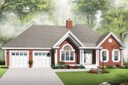 Country Style House Plan - 2 Beds 1 Baths 1185 Sq/Ft Plan #23-2533 