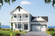 Country Style House Plan - 3 Beds 2.5 Baths 1750 Sq/Ft Plan #20-2515 