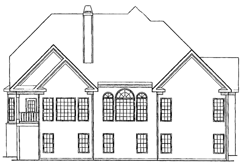 Dream House Plan - Exterior - Rear Elevation for Country House Plan #927-498 - 4 bed, 3.5 bath