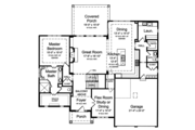 Traditional Style House Plan - 4 Beds 3.5 Baths 3113 Sq/Ft Plan #46-861 