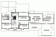 Colonial Style House Plan - 4 Beds 3 Baths 2848 Sq/Ft Plan #137-193 