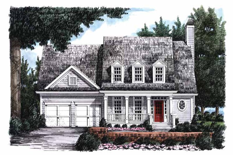 Home Plan - Classical Exterior - Front Elevation Plan #927-795