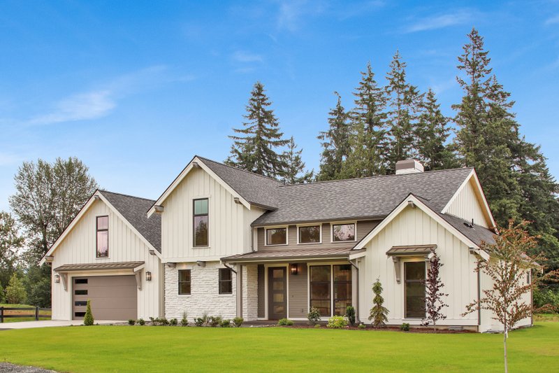 House Blueprint - Photo 10 for Farmhouse House Plan #1070-251 - 3 bed, 2.5 bath