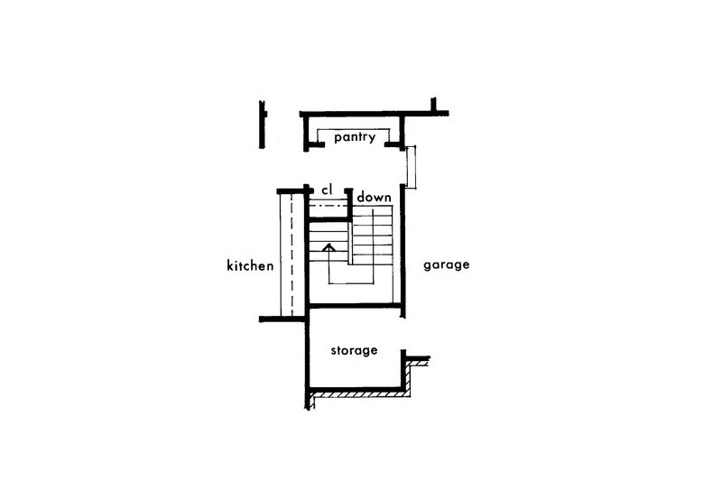 Home Plan - Floor Plan - Other Floor for Ranch House Plan #929-89 - 3 bed, 2 bath