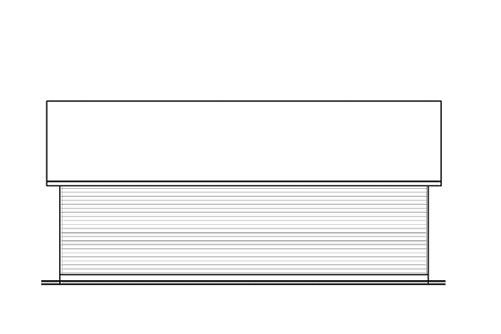 Exterior - Rear Elevation for Traditional House Plan #23-2514, 0 bath
