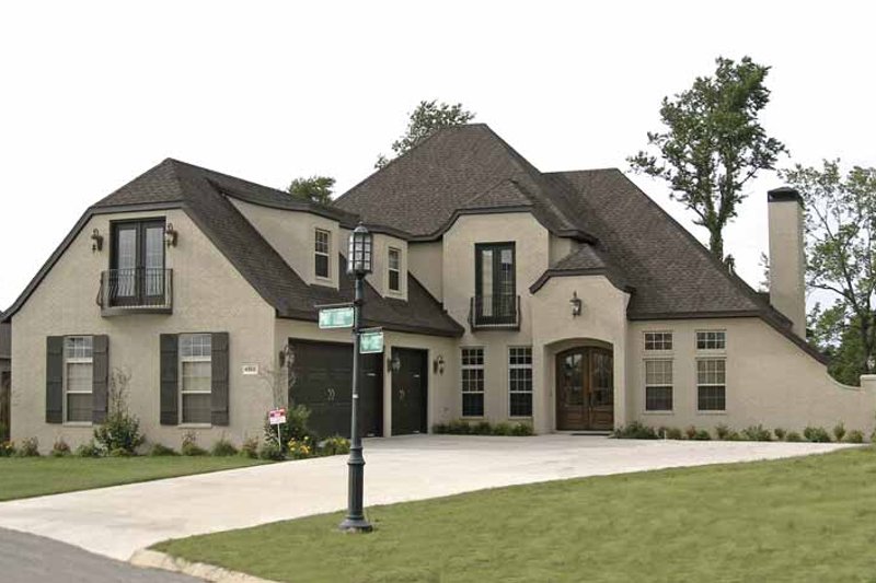 Home Plan - Exterior - Front Elevation 5 for Contemporary House Plan #11-273 - 4 bed, 2 bath