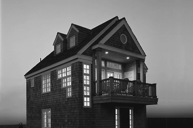 House Plan Design - Exterior - Front Elevation 3 for Craftsman House Plan #1035-1 - 2 bed, 1.5 bath