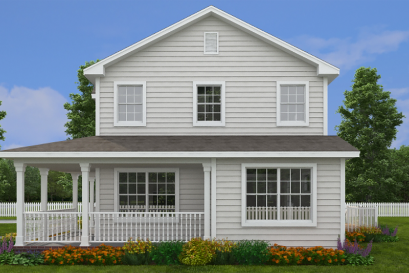 Home Plan - Exterior - Other Elevation 1 for Farmhouse House Plan #1082-3 - 4 bed, 3 bath