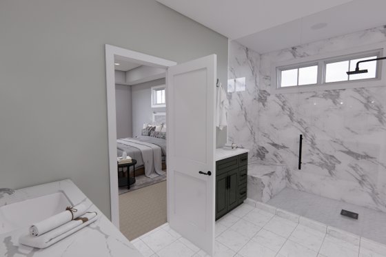 Interior - Master Bathroom 1 for Farmhouse House Plan #51-1327 - 3 bed, 2.5 bath