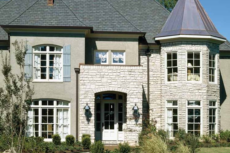 Home Plan - Exterior - Front Elevation 4 for Country House Plan #952-182 - 5 bed, 4 bath