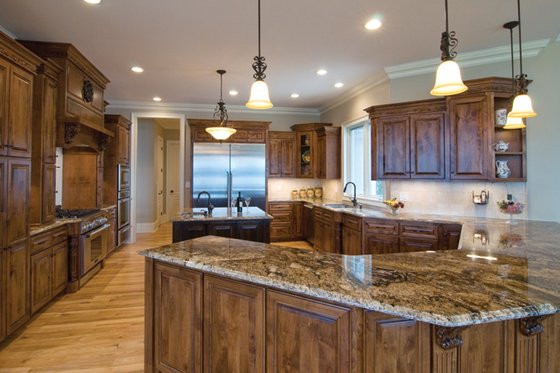 European Interior - Kitchen Plan #929-895