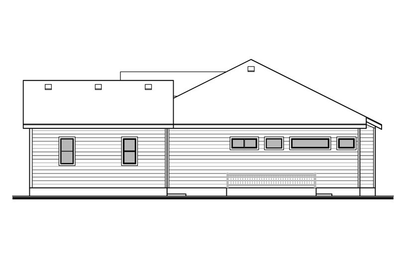 House Blueprint - Exterior - Other Elevation 1 for Country House Plan #1073-23 - 3 bed, 2.5 bath