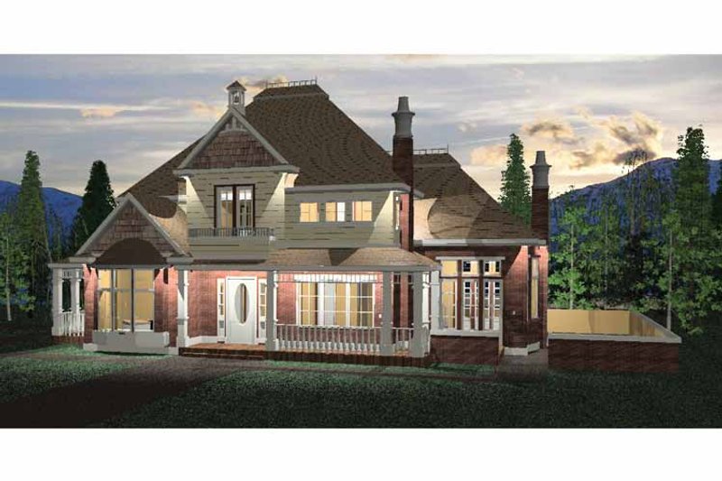 Home Plan - Victorian Exterior - Front Elevation Plan #937-24