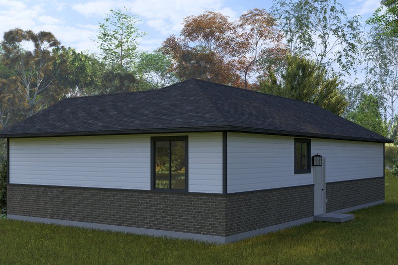 Dream House Plan - Exterior - Other Elevation for Ranch House Plan #1060-330 - 1 bed, 1 bath