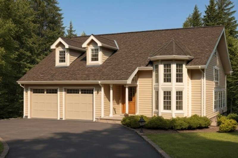 Dream House Plan - Traditional Exterior - Front Elevation Plan #3-312