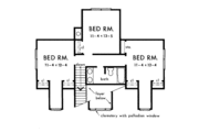 Country Style House Plan - 4 Beds 2.5 Baths 2308 Sq/Ft Plan #929-149 